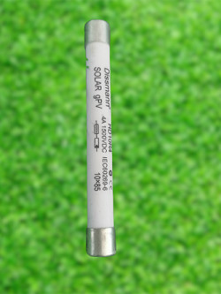 Cầu chì hình trụ 10x85mm Bảo vệ năng lượng mặt trời 1500vdc Điện áp cao