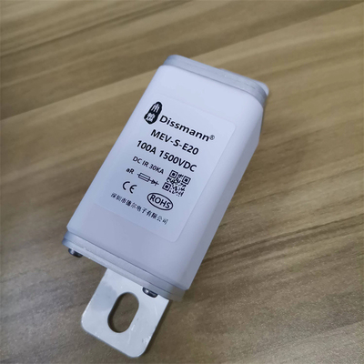 Dissmann MEV Series Cầu chì vuông Cầu chì ô tô gốm điện áp cao 1000VDC để sạc cọc