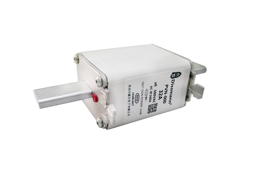 Cầu chì điện công nghiệp thân vuông 500VAC Vật liệu gốm điện áp định mức