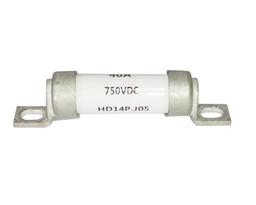 Hệ thống lưu trữ năng lượng 14 X 51 Cầu chì Vật liệu ống sợi quang 750VDC