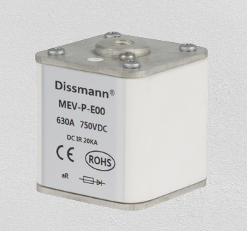 Cầu chì nguồn công nghiệp IEC60269-4, Cầu chì hộp mực trễ thời gian vuông