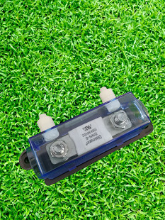 Maga Bolt trên khối cầu chì Thiết bị đầu cuối màu xanh Kích thước trung bình Cơ sở cầu chì loại phẳng