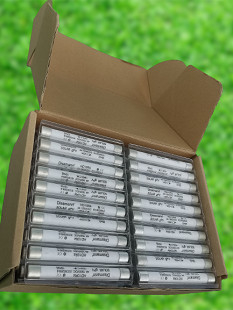 Cầu chì hình trụ 10x85mm Bảo vệ năng lượng mặt trời 1500vdc Điện áp cao