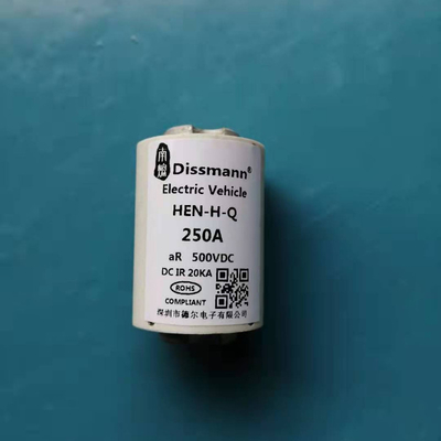 Ống sợi quang Cầu chì ô tô điện áp cao UL248 DC500V 550A HEV được chứng nhận