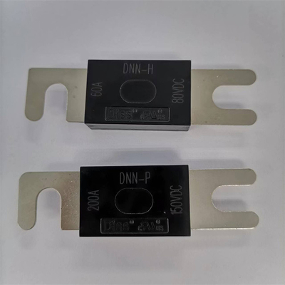 Cầu chì điện áp thấp phích cắm phẳng, Cầu chì thời gian trễ vỏ gỗ điện DC150V