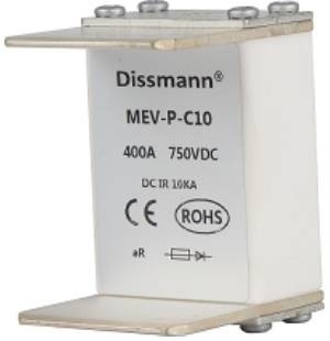 Cầu chì bảo vệ pin tiêu chuẩn IEC, cầu chì công suất cao bằng ống gốm