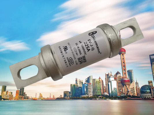 Vật liệu gốm EV Pin 1000VDC Cầu chì hoạt động nhanh Tiêu chuẩn UL248