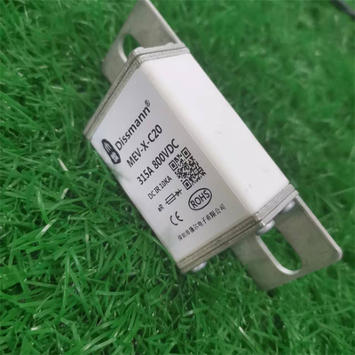 Cầu chì 750VDC Dissmann Cầu chì gốm vuông Châu Âu có khả năng ngắt cao Chứng nhận TUV Sản xuất tại Trung Quốc