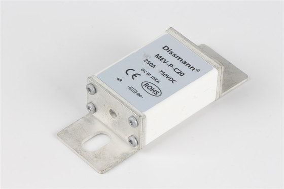 Tốc độ cao 30 Amp Thời gian trễ Cầu chì Tác động nhanh Vật liệu gốm thân vuông