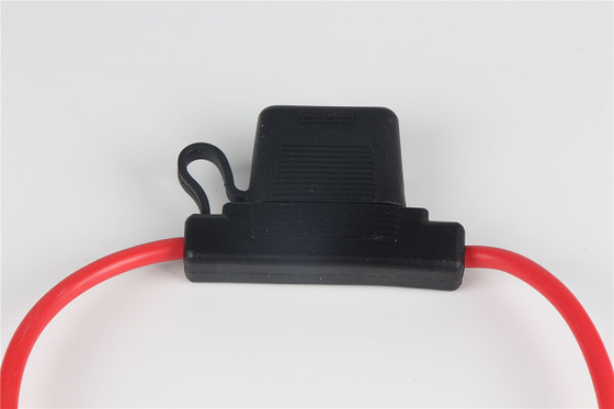 Giá đỡ cầu chì gắn bảng điều khiển 30 Amp màu đen, Giá đỡ cầu chì nội tuyến ô tô