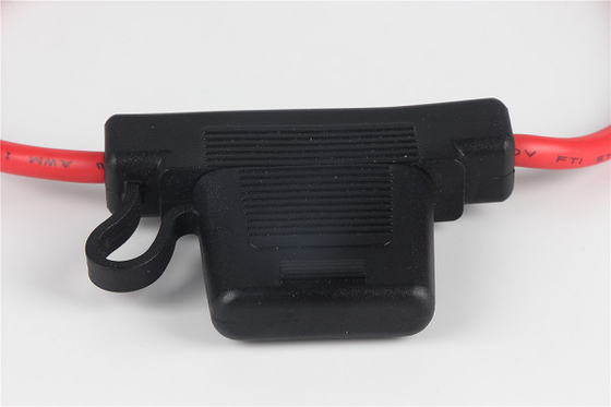 Giá đỡ cầu chì gắn bảng điều khiển 30 Amp màu đen, Giá đỡ cầu chì nội tuyến ô tô