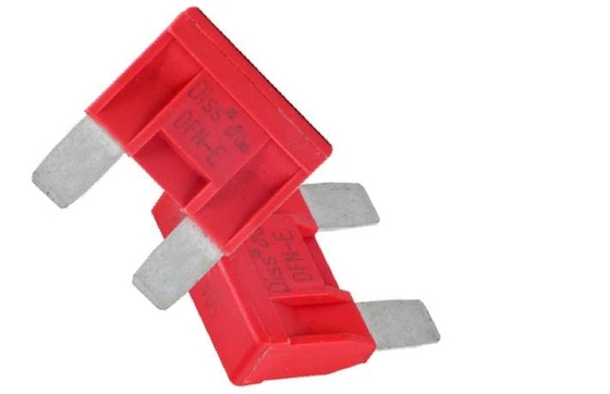 Cầu chì ô tô đèn LED Chất liệu PBT 80VDC với chân hợp kim kẽm