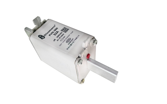 Cầu chì điện công nghiệp thân vuông 500VAC Vật liệu gốm điện áp định mức