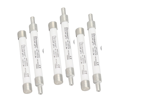 Cầu chì năng lượng mặt trời 10 × 85 Pv, Cầu chì Micro Cartridge 30 Amp màu trắng Tiêu chuẩn IEC60269.6
