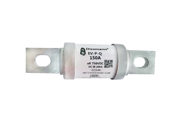 Cầu chì xe điện 750VDC Dòng điện thấp 150A ROHs Tiêu chuẩn