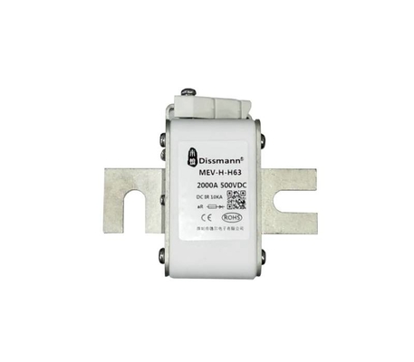 Cầu chì ô tô dòng điện cao 500VDC, Cầu chì Pv năng lượng mặt trời dòng điện định mức 2000A