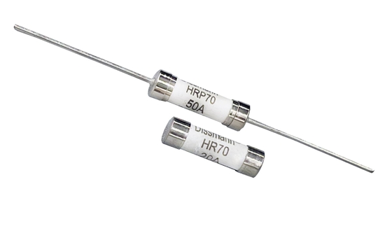 Trễ thời gian Mô-đun giao tiếp 5G Cầu chì 50A Vật liệu gốm hiện tại được xếp hạng