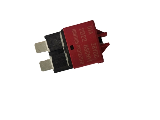 Cầu chì cắt mạch có thể đặt lại màu đỏ Cầu chì 28VDC 5A Dòng định mức