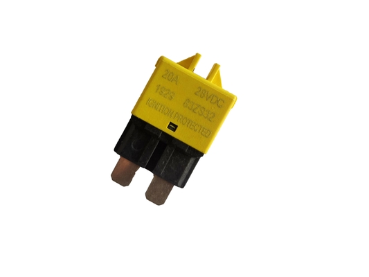 Cầu chì lưỡi ngắt mạch có thể đặt lại bằng nylon, Cầu chì lưỡi cắt mini có thể đặt lại 28VDC
