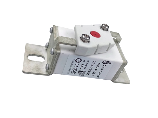 Cầu chì 400 Amp Dc dòng điện thấp, Cầu chì ô tô bằng sứ hình vuông màu trắng 750VDC