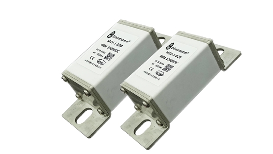 Cầu chì gốm cao áp 400 Amp ISO8820 Màu trắng tiêu chuẩn