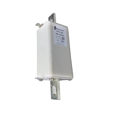 Cầu chì PV năng lượng mặt trời 1500VDC, Cầu chì Dc 400 Amp với chân hợp kim đồng