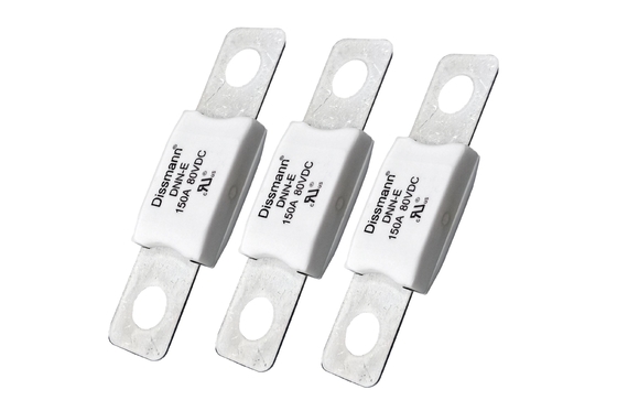 Cầu chì Mini 150 Amp Cartridge ISO8820 Dòng điện thấp 80volt Tiêu chuẩn