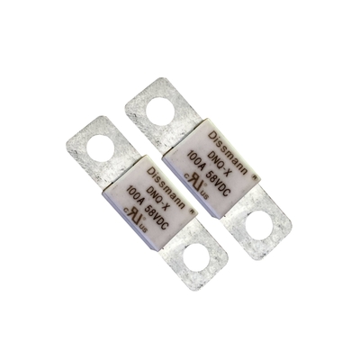 Công suất ngắt thấp Loại NH Loại HRC Cầu chì 58VDC Điện áp định mức 200A