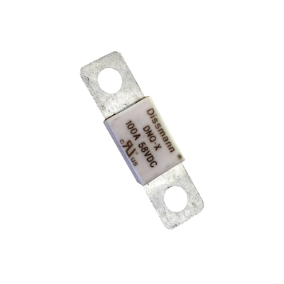 Cầu chì ô tô bằng gốm DC 200 Amp Độ đứt thấp với chân hợp kim đồng