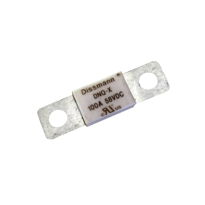Cầu chì ô tô bằng gốm DC 200 Amp Độ đứt thấp với chân hợp kim đồng