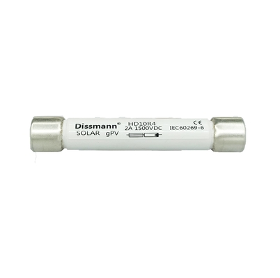 Cầu chì Dc cao áp 1500VDC, Cầu chì cáp điện năng lượng mặt trời bằng gốm
