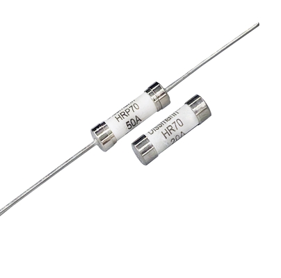 Cầu chì công nghiệp dòng điện thấp HRP70 Vật liệu gốm 70VDC