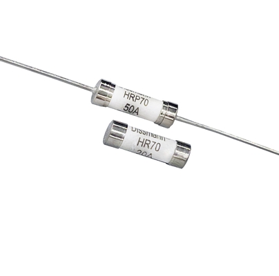 Cầu chì công nghiệp dòng điện thấp HRP70 Vật liệu gốm 70VDC