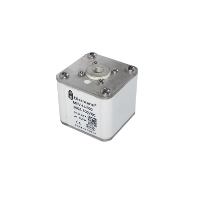 Cầu chì Dc năng lượng mặt trời màu trắng Dòng MEV Điện áp định mức 500volt