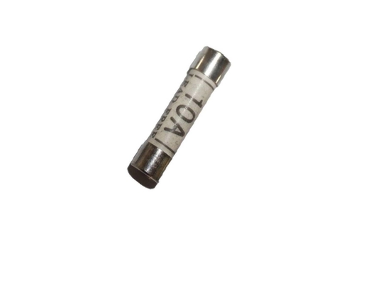Cầu chì phía trên phích cắm màu đen 240VAC, Cầu chì Bs1362 Chất liệu gốm 10a