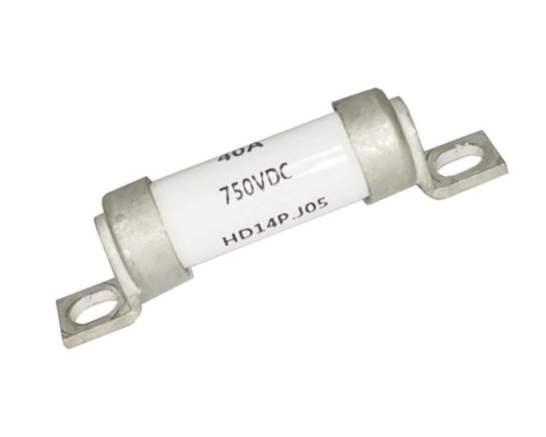 Hệ thống lưu trữ năng lượng 14 X 51 Cầu chì Vật liệu ống sợi quang 750VDC