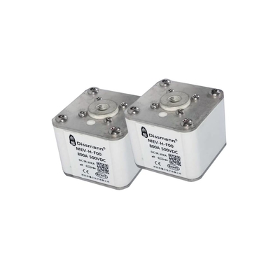 Cầu chì hộp mực Hrc cao áp 500VDC Dòng MEV với chân hợp kim
