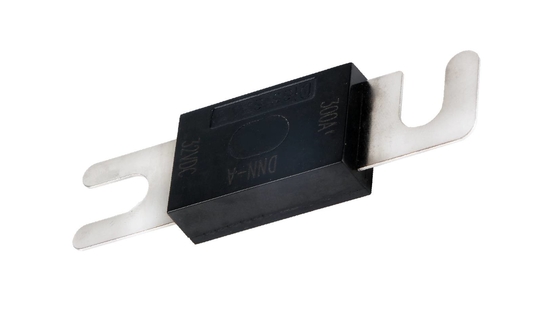 Công suất ngắt thấp Cầu chì điện trên ô tô Màu đen 300 Amp Dòng điện định mức