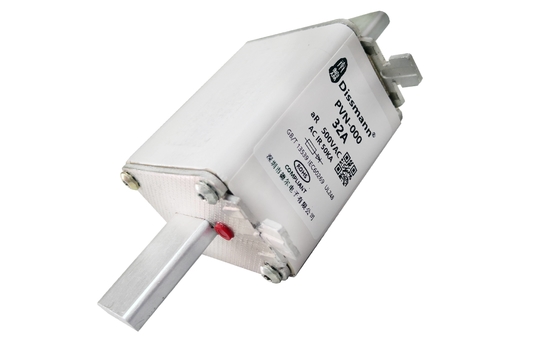Bộ sạc pin Cầu chì PV năng lượng mặt trời Thân vuông 750volt Điện áp định mức
