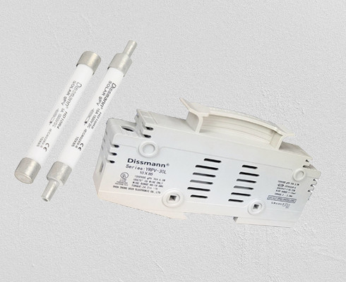 Cầu chì năng lượng mặt trời 10 × 85 Pv, Cầu chì Micro Cartridge 30 Amp màu trắng Tiêu chuẩn IEC60269.6