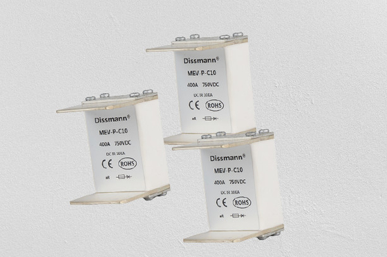 Hệ thống lưu trữ năng lượng DC 750V Cầu chì cho biến tần DC10KA Công suất ngắt
