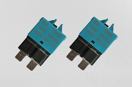 Cầu chì lưỡi ngắt mạch có thể đặt lại 28VDC, Cầu chì lưỡi cắt tự động đặt lại 15A