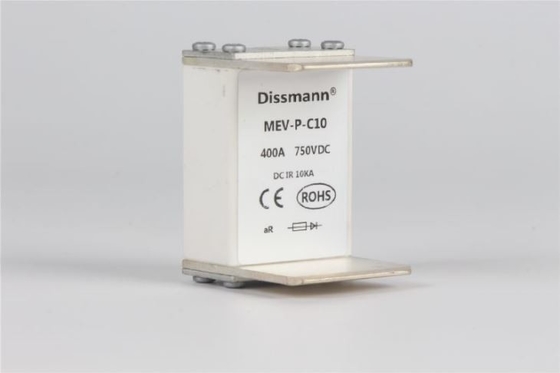 Cầu chì Dc UL 400 Amp, Bảo vệ AR màu trắng Cầu chì hình vuông Châu Âu