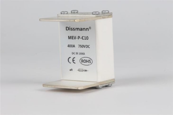 Cầu chì Dc UL 400 Amp, Bảo vệ AR màu trắng Cầu chì hình vuông Châu Âu