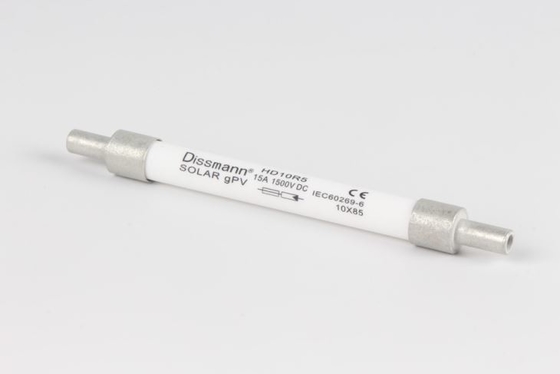 Bảo vệ AR 10mm X 38mm Cầu chì Pv Vật liệu gốm năng lượng mặt trời Mẫu HD10D